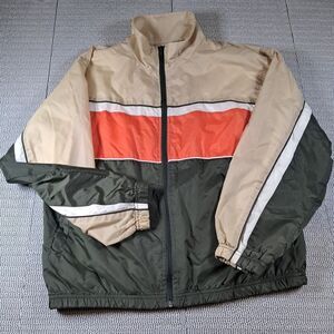 Vtg Lavon M Colorblock Windbreaker Jacket Mens Womens Unisex READ